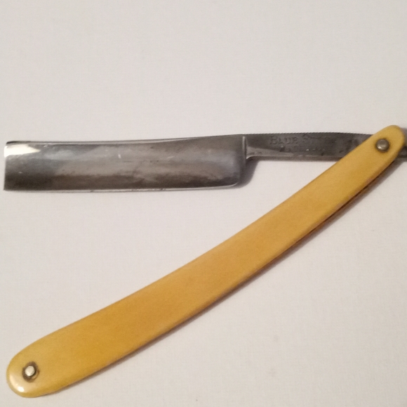 Vintage Blue Steel Straight Razor W. Germany - Picture 4 of 4